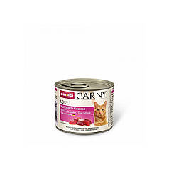 ТЕРМІН 01.25 Корм вологий Carny Adult Multi Meat Cocktail для котів мультим'ясний коктейль 200г