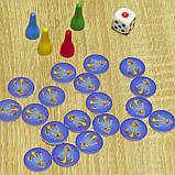 Настільна гра "Вокруг світу" 0246 українською мовою з простими правилами для дітей, фото 9