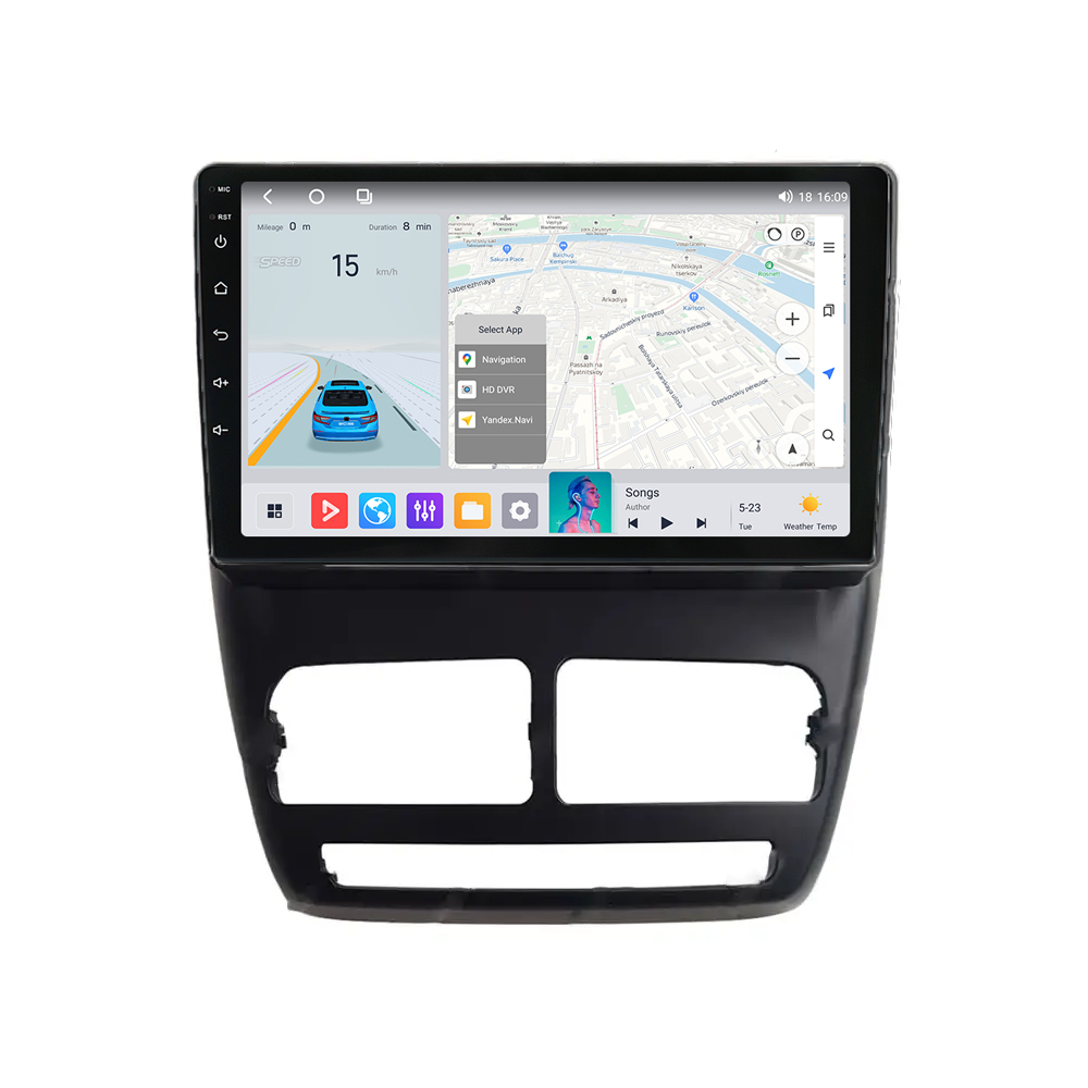 Штатна магнітола Mekede MS Opel Combo D (2011-2018) QleD