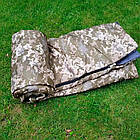 Спальний мішок із капюшоном (210×75см), до -10, Піксель / Спальник зимовий / Спальник зсу, фото 6