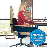 Подушка для попереку Supretto ортопедична на крісло з кишенею (9129), фото 2