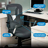 Подушка для попереку Supretto ортопедична на крісло з кишенею (9129), фото 4