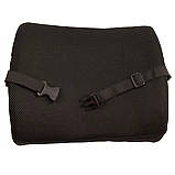 Подушка для попереку Supretto ортопедична на крісло з кишенею (9129), фото 8