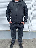 Модний чоловічий теплий спортивний трикотажний костюм Туреччина хакі