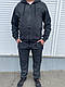 Модний чоловічий теплий спортивний трикотажний костюм Туреччина хакі - фото 1 - id-p1298869609