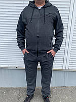 Костюм спортивний чоловічий теплий спортивний чоловічий костюм на флісі