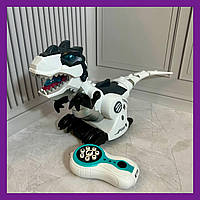 Дитячий інтерактивний робот-динозавр 128A-21 на пульті керування Іграшка динозавр