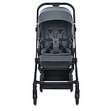 Прогулянкова коляска SPIN 360 ME 1138 Stone Gray, реверсивний блок, до 22 кг, з амортизаторами, фото 4