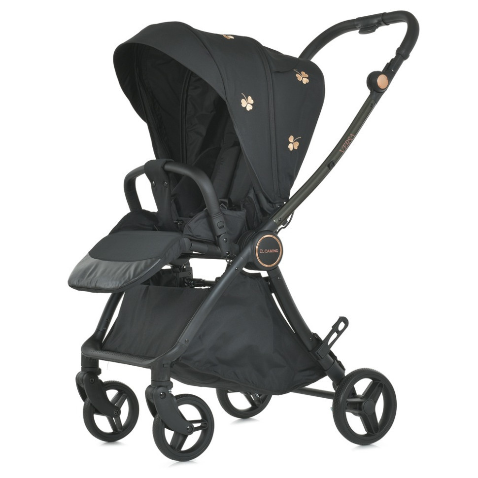 Детская прогулочная коляска VERSA ME 1078 Clover Black