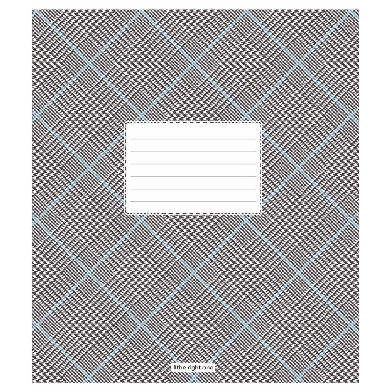 Зошит учнівський "Houndstooth print" 024-3387K-5 в клітинку, 24 аркушів