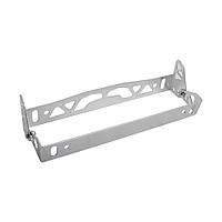 Кронштейн номерного знака Power Racing JDM універсальний сріблястий 245х60мм алюмінієвий