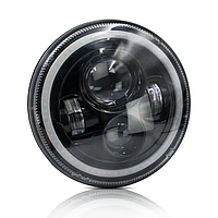 Фара LED ВАЗ 2101, 2121, ВОЛГА, ГАЗ, КАМАЗ, УАЗ 178мм 7" 60W