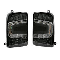 Ліхтарі задні ВАЗ 21213, 21214 УРБАН тюнінг LED діодні чорні 2шт