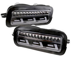 Підфарники ВАЗ 2121, 21213, 21214 УРБАН LED діодні (2 відсіки) 2шт