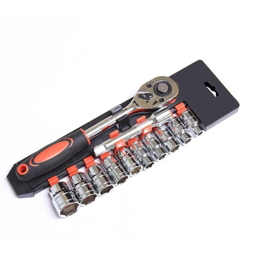 Набір головок з тріскачкою CR-V 12 PCS-1/4" DRIVE SOCKET SET 12 предметів