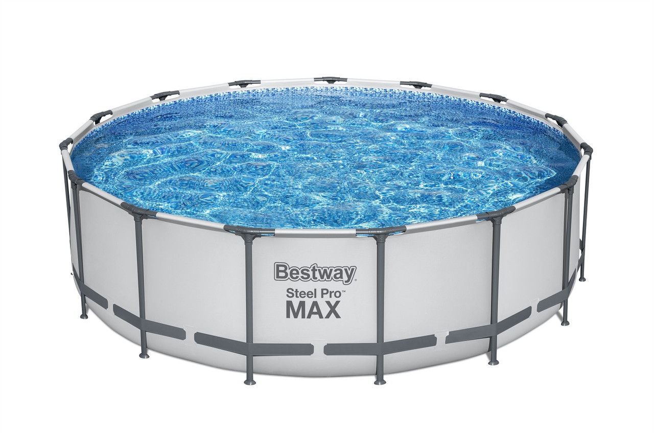 Басейн каркасний 5в1 BESTWAY Steel Pro MAX 457 x 122 см + аксесуари, фото 1