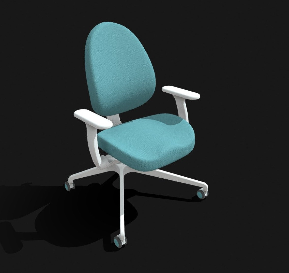 Дитяче комп'ютерне крісло GUNRIK IKEA 305.586.24, фото 1