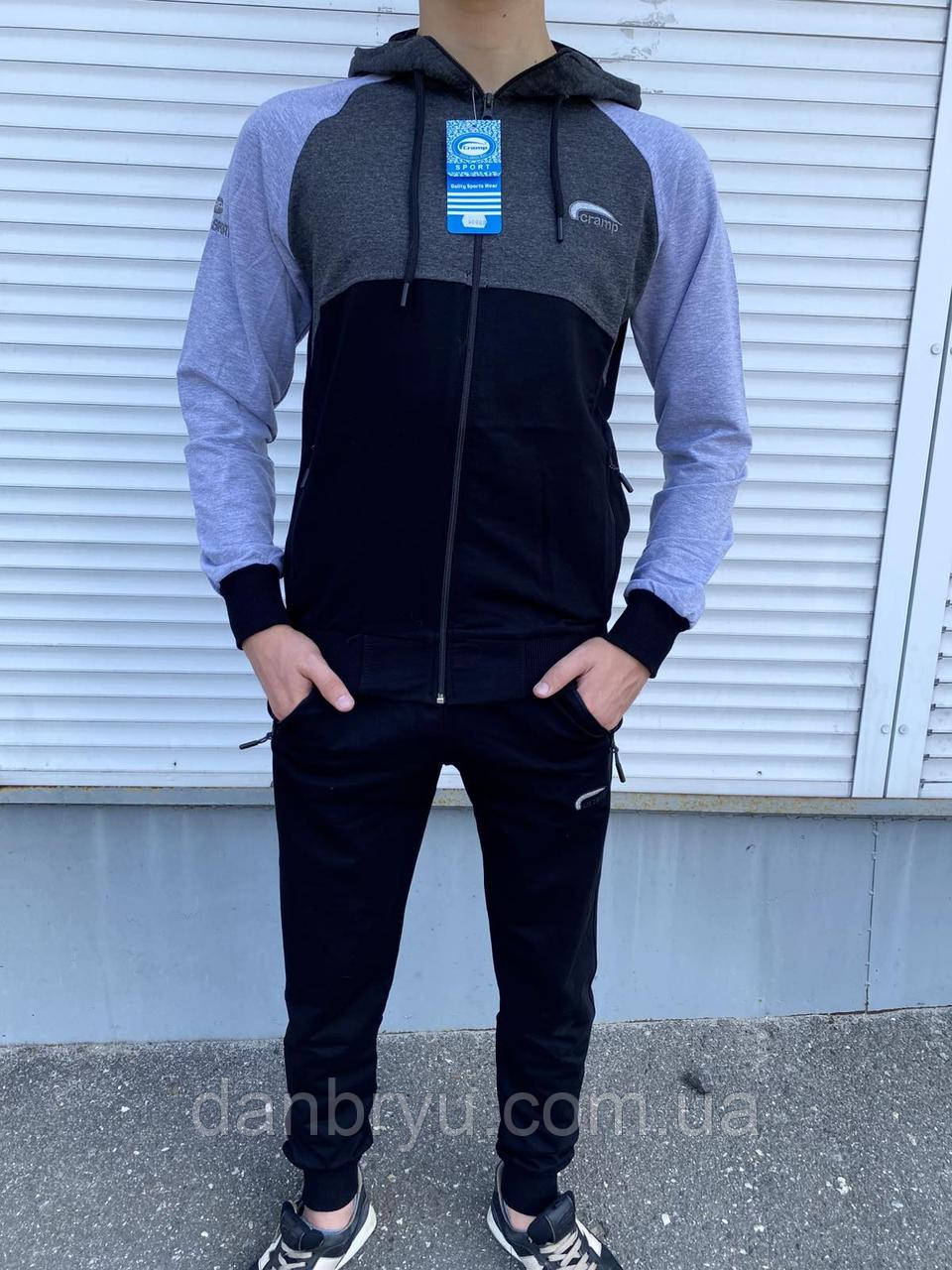 Спортивні чоловічі якісні костюми Туреччина Стильний чоловічий спортивний костюм - фото 1 - id-p1875621532