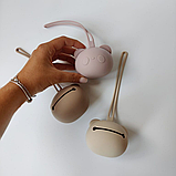 Силіконовий контейнер для пустушки Panda BIBS -  Gray, фото 2