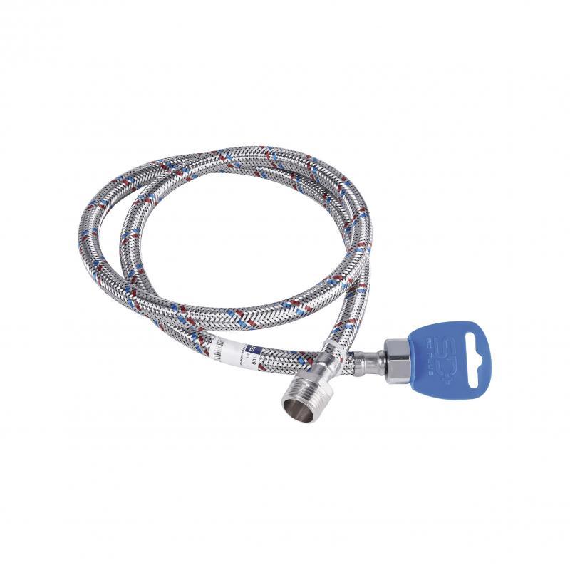 Гнучка підводка для води SD Plus 100 см ГШ SD398W100, фото 1