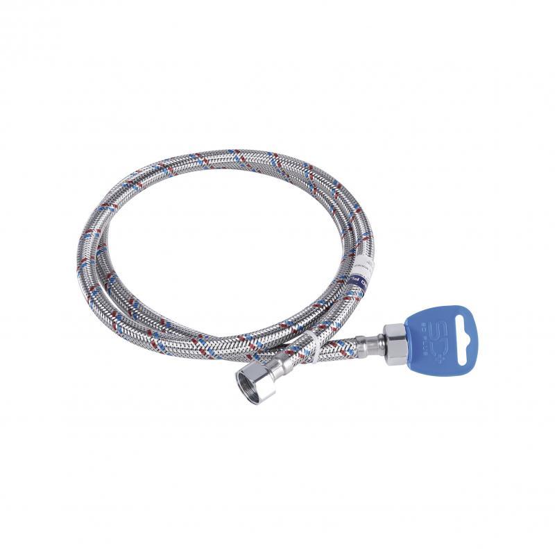 Гнучка підводка для води SD Plus 120 см ГГ SD397W120, фото 1