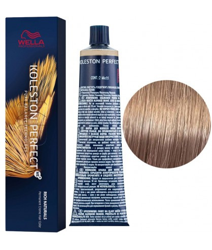 Wella Koleston Perfect Фарба для волосся 8/38 світлий блонд золотисто-перлинний, 60 мл