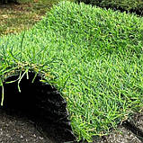 Ширина рулону 1 метр декоративна  вулична штучна трава LG Grass 20 мм., фото 10
