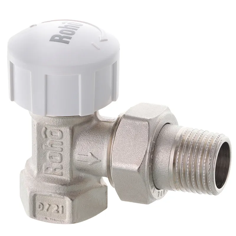 Кран радіаторний термостатичний Roho R5150-050 — 1/2" (М30х1,5) (вугловий) (RO0122), фото 1