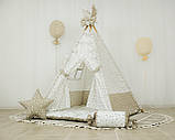 Намет дитячий Вігвам для дітей курінь для ігор Намет для дітей Ловець снів БОН БОН Повний комплект!, фото 8