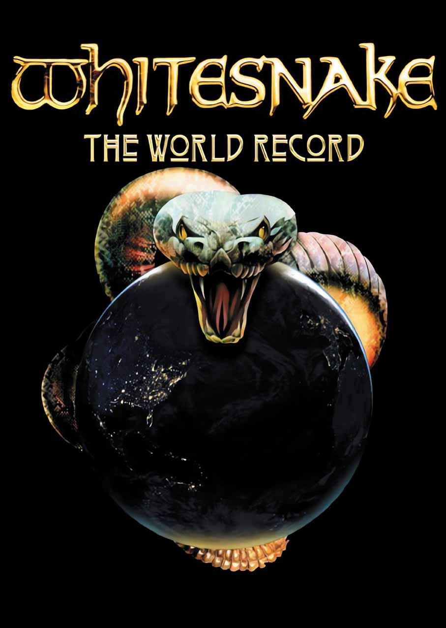 Плакат Whitesnake 2 "The World Record"