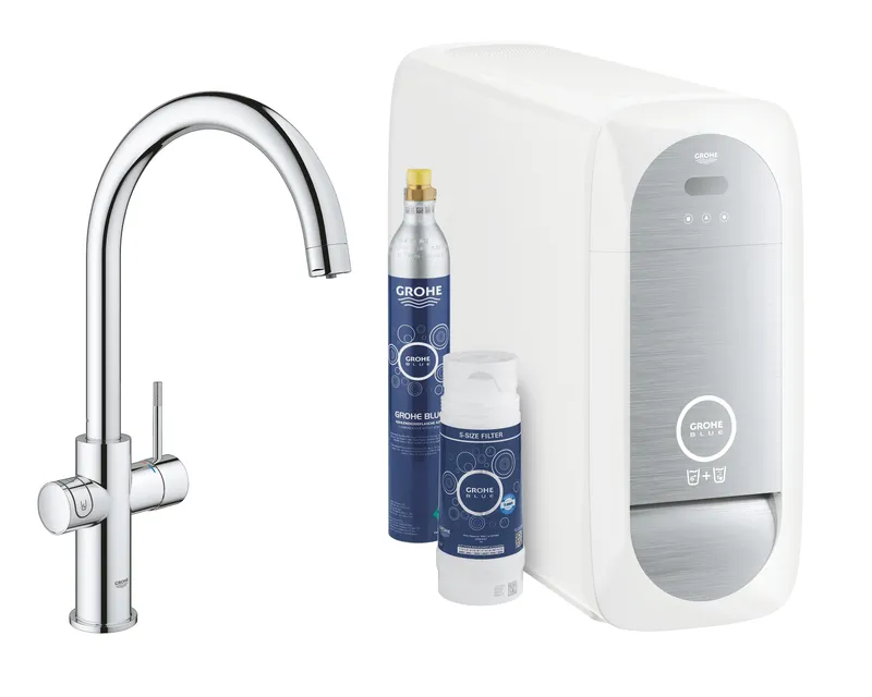 Система фільтрів для питної води зі змішувачем Grohe Blue Home Connected (31455001), фото 1