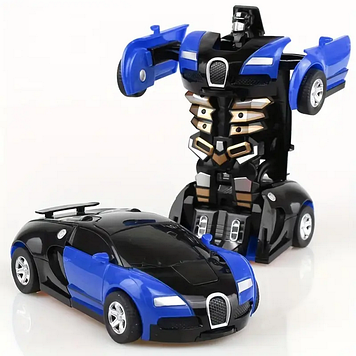 Машинка Трансформер АвтоботRobot Bugatti Car 11 см