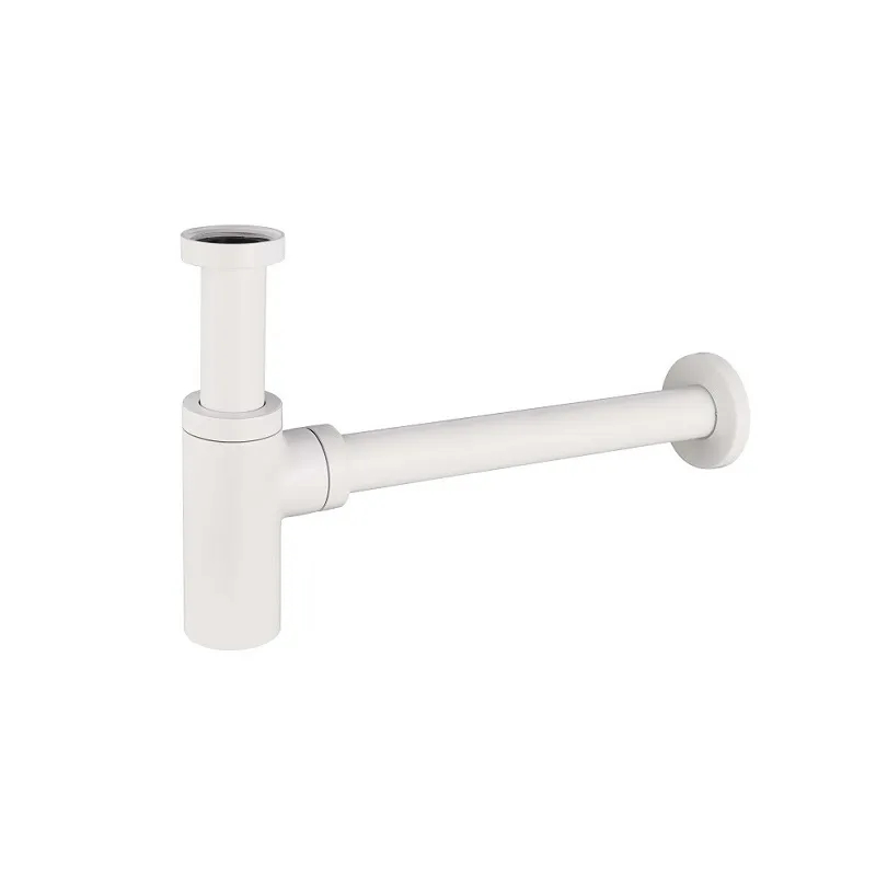 Сифон для умивальника Koer BT-01-03 1 1/4'' (Білий) (KR3409), фото 1