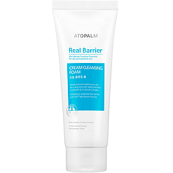 Пінка Для Умивання Кремова З Екстрактом Бергамоту Real Barrier Cream Cleansing Foam Для Сухої І Чутливої Шкіри 120ml