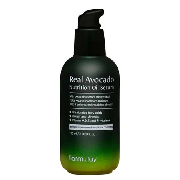 Сироватка поживна з маслом авокадо для обличчя FarmStay Real Avocado Nutrition Oil Serum 100ml, фото 1