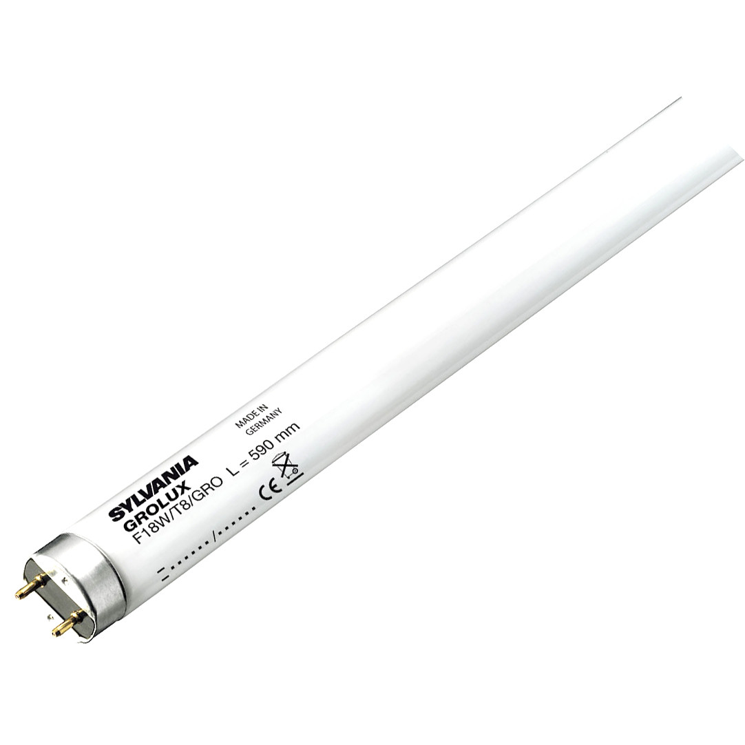 Лампа люмінесцентна для рослин та акваріумів F18w/Grolux SYLVANIA G13, фото 1