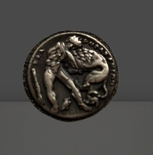 Сувенір монета Драхма — греція Diobol (450 BC-100 н. е.)
