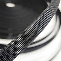 М'який корсетний регілін 12мм чорний