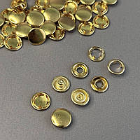 Кнопка Baby 9,5м з закритою шляпкою Золото50шт. (212223)