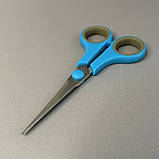 Ножиці канцелярські маленькі К16 - 13,5 см, фото 7