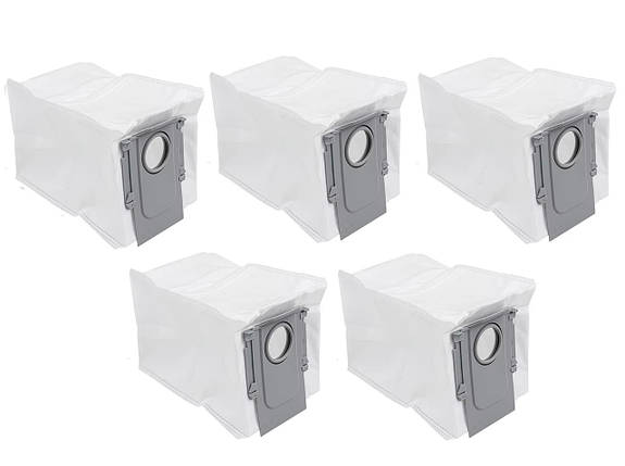 Мішки для сміття для бази самоочистки Xiaomi Roborock QRevo S / Q Revo Pro / Q Revo MaxV ( QRMV02-00 ) / 5штук, фото 1