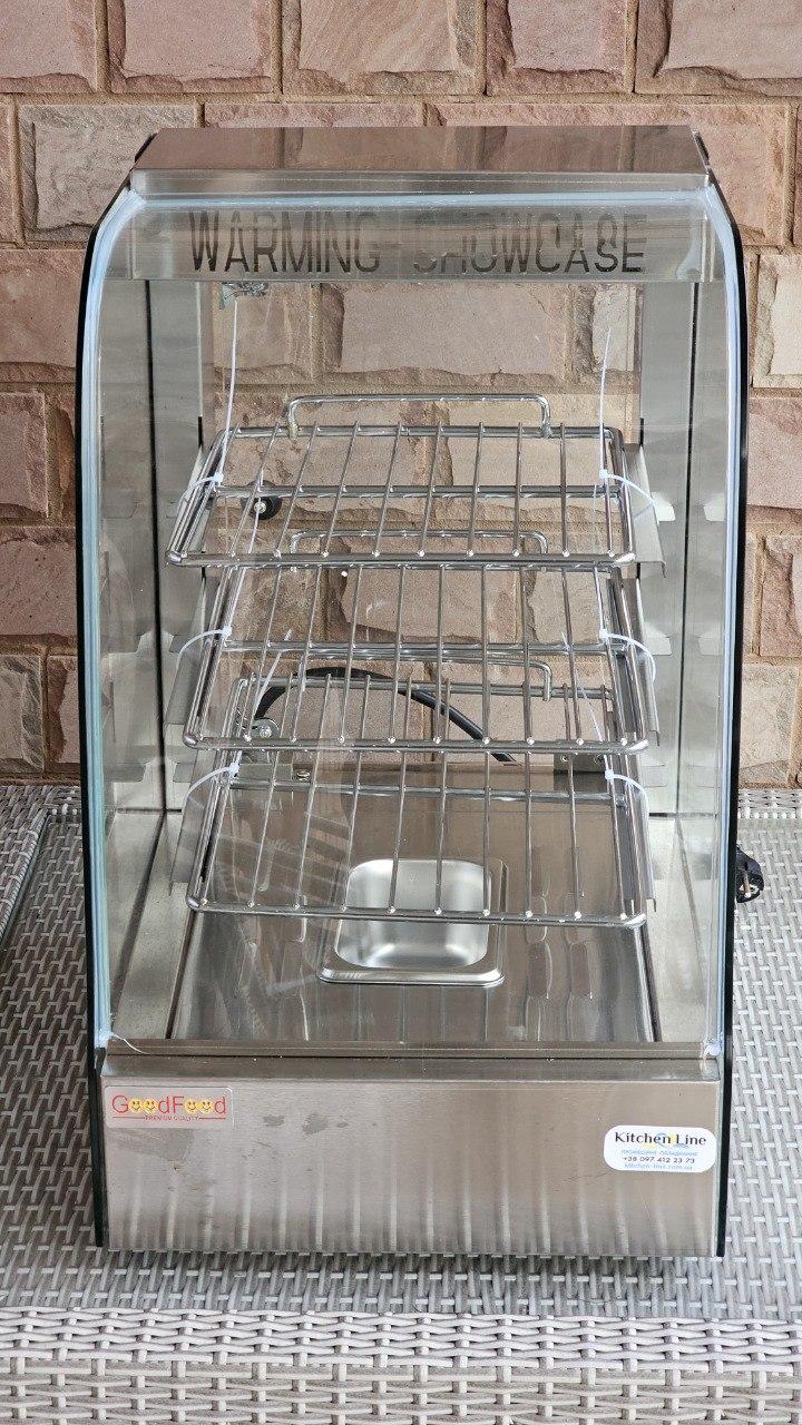 Теплова вітрина GoodFood WS100 STEEL