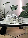 Кросівки чоловічі білі Dolce&Gabbana Space White Silver (15941), фото 3