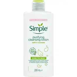 Лосьйон для обличчя Simple Kind to Skin Purifying Cleansing Lotion 200 мл (5011451103849) - оригінал