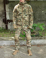 Комплект форми Soft Shell Caiman мультикам куртка та штани G2 з наколінниками