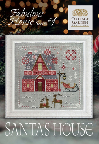Схема Cottage Garden Samplings Santa's House (1/12) - Fabulous House Series