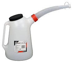 Розливна лійка з дозатором 5 л для технічних рідин YATO YT-06985