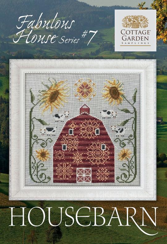 Схема Cottage Garden Samplings Housebarn (7/12) - Fabulous House Series