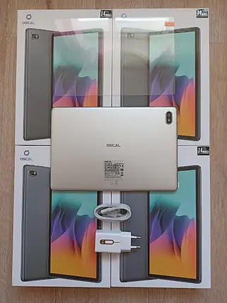 Планшет Blackview Oscal Pad 10 Silver 4G 8/128GB 6580mAh 10.1'' FHD + Скло, фото 3
