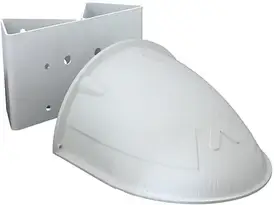 Комплект оптики для відеокамери Mobotix D15 з білої нержавіючої сталі MXD15OPTWHMHSET